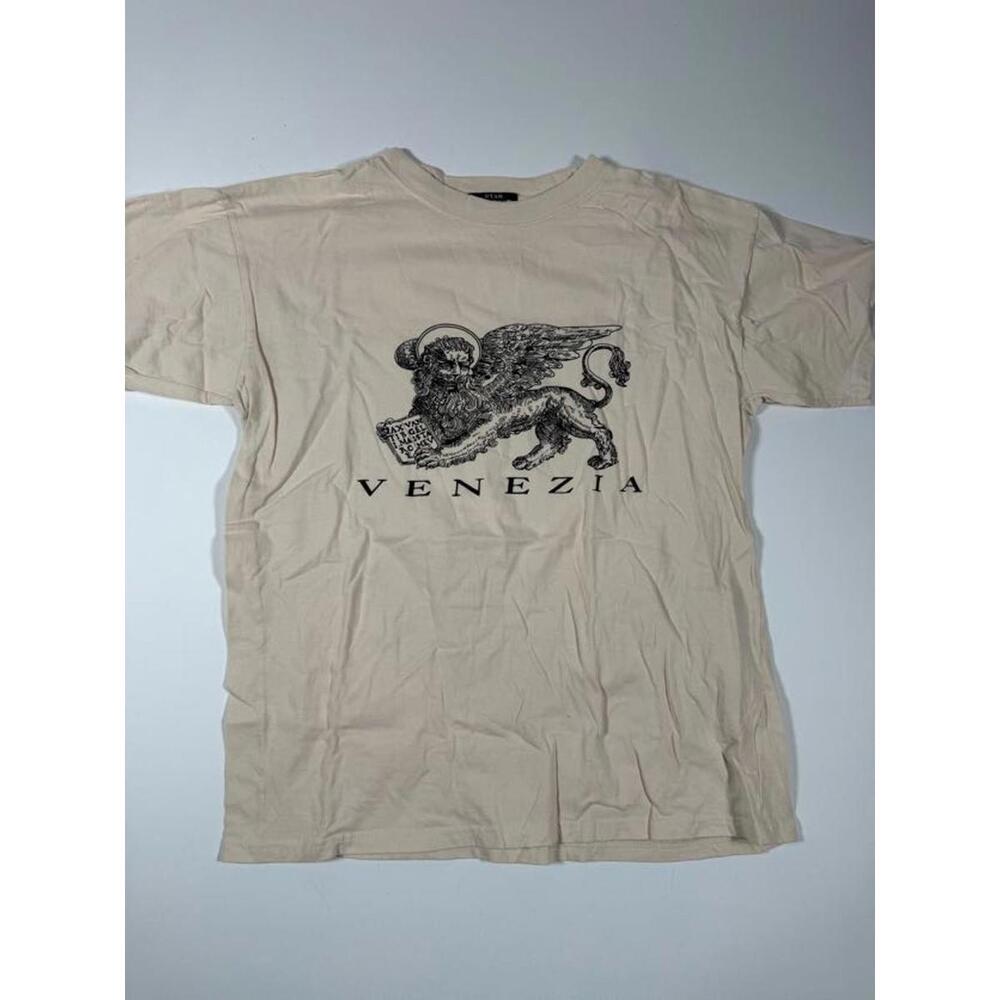 Venezia Graphic T-Shirt 100% Cotton Beige XL